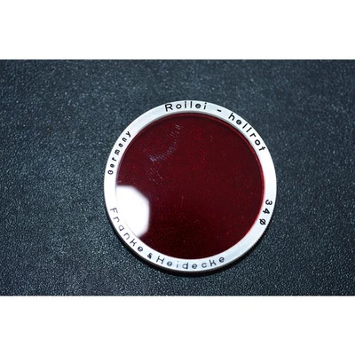 Rollei Red Filter E-34 - 34Mm Red Filter - ES34 Red Filter - M34 Color Filter - Image 1 of 2