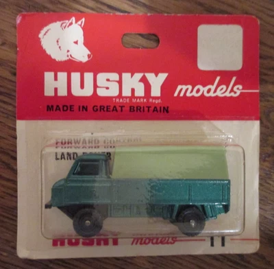 CORGI HUSKY models. FORWARD CONTROL LAND ROVER - No.11. On red and white card - Image 1 of 4