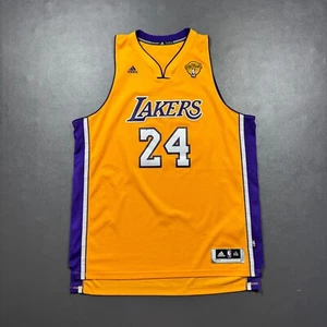 100% Authentic Kobe Bryant Adidas Rev 30 2010 Finals Lakers Jersey Size 2XL Mens - Picture 1 of 9