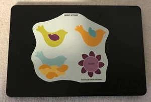 Rare Discontinued Sizzix #657882 Fabi XL L Quilt BLOCK Quilting Die BIRD W/ WING - Picture 1 of 3