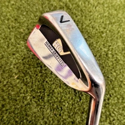 Henry-Griffitts 7 铁杆 / 右握 / +1 英寸 高级石墨 ~37 英寸 / 全新握把 / mv0806.1 — 第 1/4 张图片