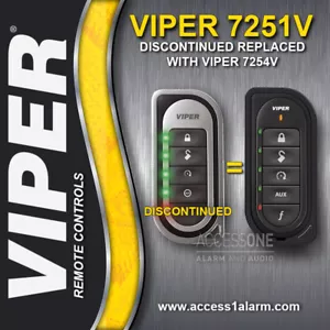 Control remoto LED de 2 vías Viper 7254V para 7251V descontinuado para Viper 4208V - Imagen 1 de 7