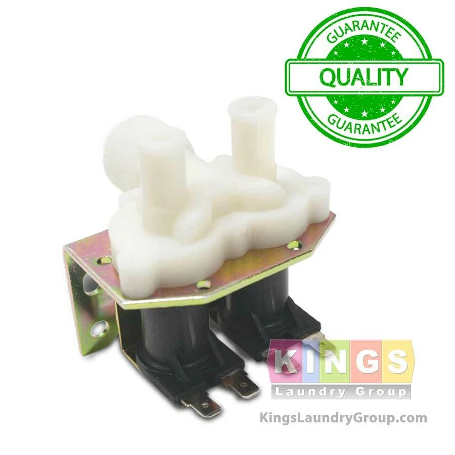 9379-183-012 2-WAY  110V WATER INLET VALVE For DEXTER WASHERS WHITE - Image 1 of 1