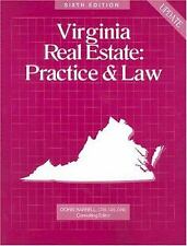 Virginia Real Estate : Practice and Law Paperback Doris Barrell
