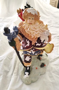 Figura de Navidad de Papá Noel Vintage - Colecciones Cedar Creek - 12" en caja - Imagen 1 de 12