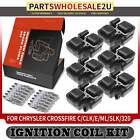 6X Ignition Coil & Iridium Spark Plug Kits For Mercedes-Benz C240 E320 Chrysler
