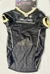 Pets First New Orleans Saints NFL Dog Pet Football Jersey Size Large Mesh 00 - Picture 1 of 5
