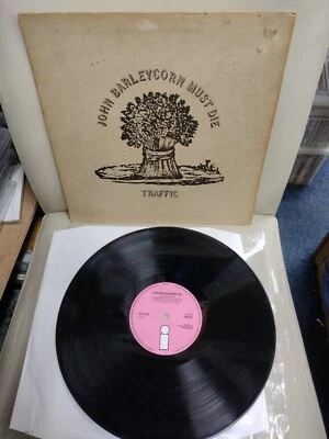 Traffic John Barleycorn Must Die - 1st press pink VG UK vinyl LP album record - Image 1 of 4
