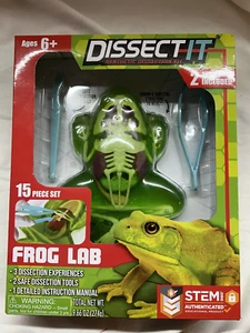 DissectIT Frog Lab - 15 Piece Set - Synthetic Dissection Kit - Brand New - Picture 1 of 2
