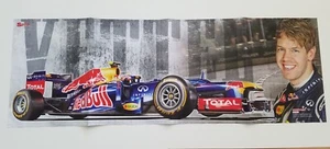 Bravo Sport Poster Panorama Sebastian Vettel Red Bull F1 Formel 1 Weltmeister - Bild 1 von 2