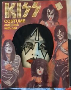 KISS 1978 Ace Frehley Collegeville Halloween Costume Large - Flame Retarded