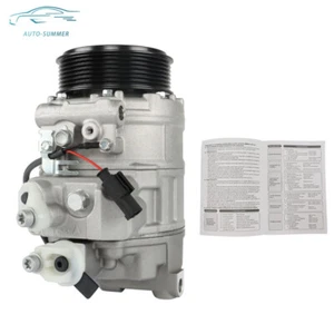 Compresor de aire acondicionado + embrague para Mercedes-Benz Clase C 2005-2008 Clase E CLK 0022305811 - Imagen 1 de 8