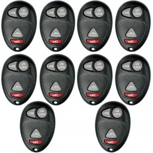 10PCS for Buick Rendezvous Pontiac Aztek Car Remotes Key Shell Case 4Buttons - Imagen 1 de 5