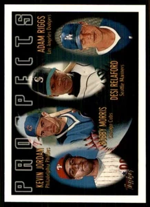 1996 Topps Kevin Jordan/Bobby Morris/Desi Relaford/Adam Riggs RC Philadelphia - Picture 1 of 2
