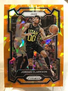 Jordan Clarkson 2023-24 Panini Prizm Orange Ice Prizm #65 HOT 🔥 - Picture 1 of 2