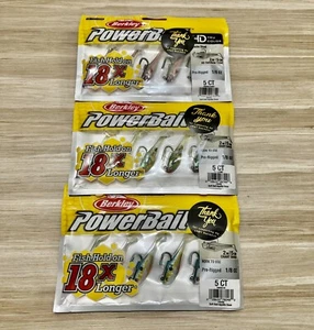 Berkley Power Bait (Lot Of 3) Pogy Swim Shad Swimbaits, Bass Free Shipping, NWT - Picture 1 of 12