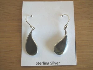Boucles d'oreilles - Nacre Grise Gris - Argent - 925/1000 - NEUF * - Imagen 1 de 3