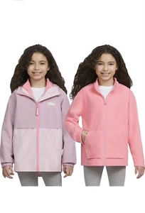 NWT Eddie Bauer Youth Light Weight 3-in-1 Jacket Pink Girls Large 14/16 - Picture 1 of 7