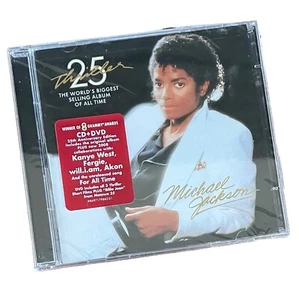 Michael Jackson - Thriller 25th Anniversary Edition CD / DVD 1982 NEW SEALED - Picture 1 of 6
