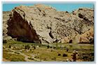 c1950's Split Canyon Camp Ground Dinasaur National Monument Colorado CO Postcard
