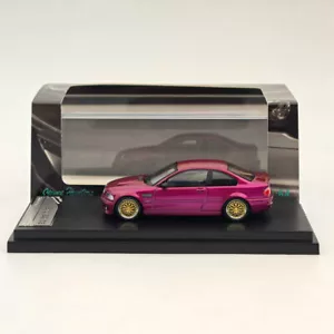 Street Weapon 1:64 BMW E46 M3 HICH REV SERIES Diecast Models Car Purple - Imagen 1 de 6