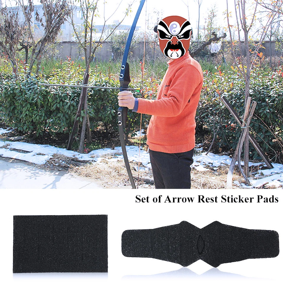 Rest Stickers   HDX Drop Away Anti-slip   Rest Pads for Compound Bow❤TU - Image 1 of 4