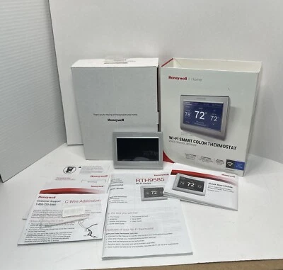 Termostato programável Honeywell Wi-Fi Smart Color RTH9585WF 1004 NOVO caixa aberta - Imagem 1 de 4