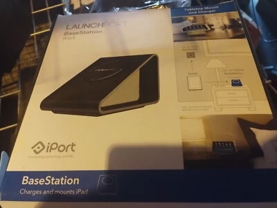 Launchport Basestation Ipad Stand -black - Image 1 of 3