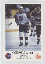 1985-86 Winnipeg Jets Police Ron Wilson