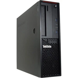 Lenovo Desktop i5 Computer PC SFF 8GB RAM 500GB HDD Windows 10 Wi-Fi - Picture 1 of 5