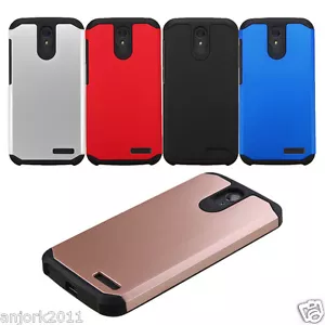 Slim Shockproof Duo Body Case Cover für ZTE Grand X 3 Z959 Cricket Warp 7 - Bild 1 von 21