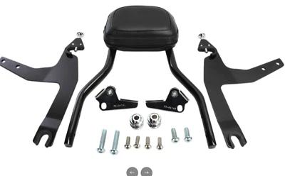 Cobra - 6022002B - Detachable Backrest Kit, Black - Image 1 of 2