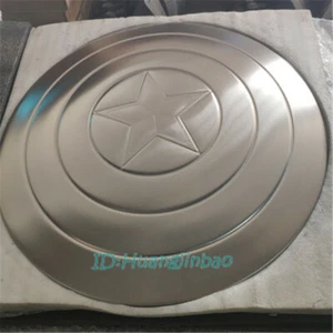 Unpainted 1/1 Captain America's Shield Prop Cosplay HCMY DIY Collection Display - Picture 1 of 5