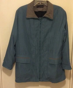 FORECASTER OF BOSTON Green Winter Coat w/ Removable Lining - Petite S - No hood - Picture 1 of 8