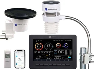 Ambient Weather WS-5000 Ultrasonic Smart Station black  - Picture 1 of 9