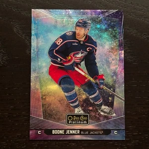 2024-25 O-Pee-Chee Platinum Boone Jenner #23 Cosmic/65 - Imagen 1 de 2