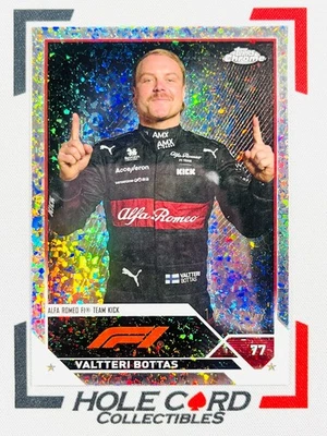 VALTTERI BOTTAS 2023 Topps Chrome Formula 1 F1 #36 Mini Diamond 195/299 - Image 1 of 2
