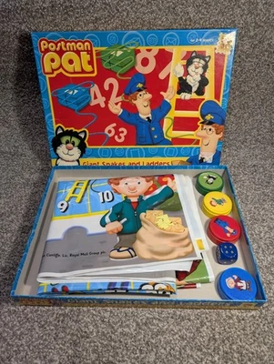 Vintage Postman Pat Floor Snakes and Ladders Board Game 2005 Paul Lamond Games - Image 1 of 4