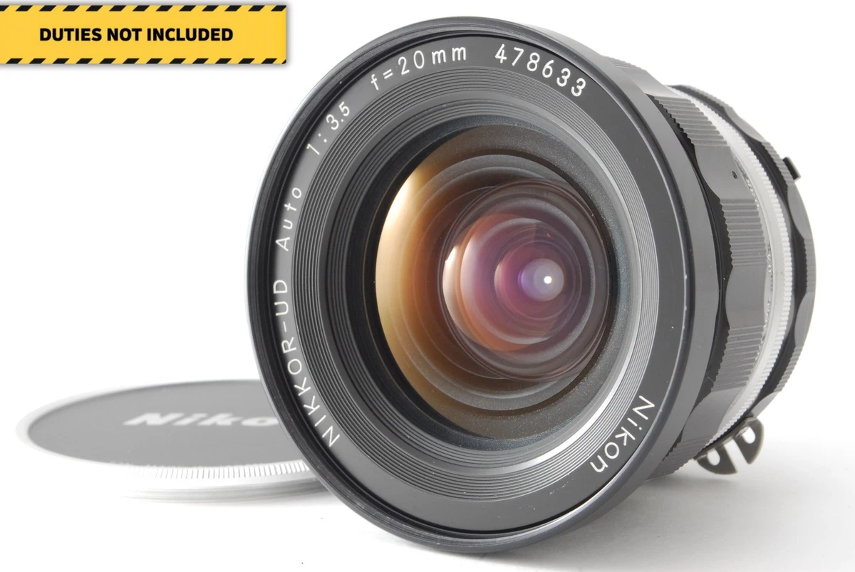 Nikon NIKKOR f/3.5 20mm Camera Lenses for sale | eBay