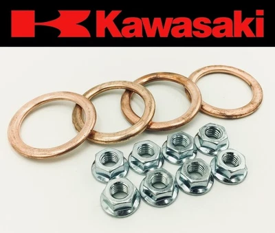 Exhaust Manifold Gasket Repair Set Kawasaki KZ1000A, B, C, D, E, G, J 1977-1983 - Image 1 of 2