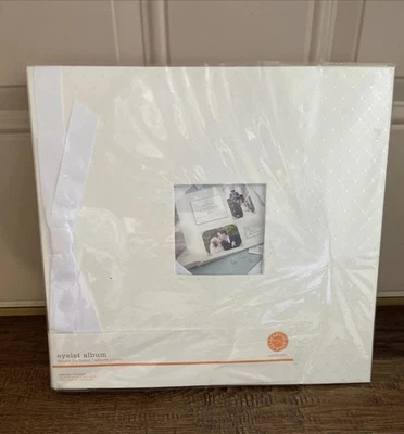 Martha Stewart New Wedding Photo Album White With Bow Love Romance Marriage New - Image 1 of 4