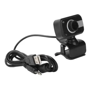 PC Camera, Small Angle Adjustable Portable Webcam Plug and Play with 3.5mm Au... - Picture 1 of 7