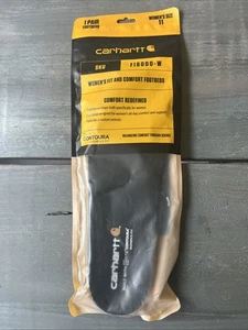 Carhartt Women's Replacement Insite® Contoura® Footbed Insoles Black - Size 11 - Picture 1 of 3