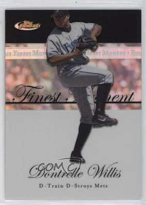 2007 Topps Finest Rookie Moments Black Refractor /99 Dontrelle Willis #RFM-DWW - Image 1 of 2