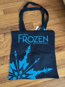 NWT Disney Frozen The Broadway Musical Canvas Tote Bag, Theater Exclusive - Picture 1 of 1