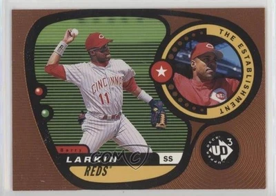1998 Upper Deck UD3 The Establishment Barry Larkin #157 HOF - Image 1 of 2