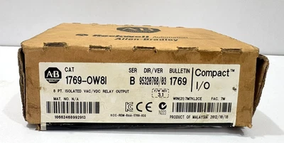 1PZ NUOVO Allen-Bradley 1769-OW8I SER B CompactLogix modulo di uscita relè - Immagine 1 di 4