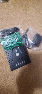 WESTELL Model 6100 ADSL2+ ProLine Modem Router G90-610018-20 DSL w/ Power Source - Image 1 of 3