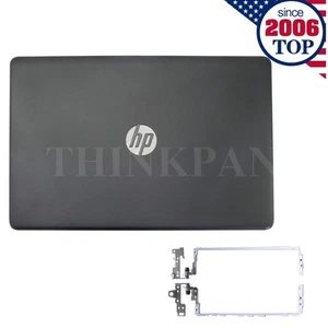 Nuevo HP 15-BS 15-BW 15T-BR LCD Tapa Trasera Tapa y Bisagras Kit 924899-001 Negro EE. UU. - Imagen 1 de 8