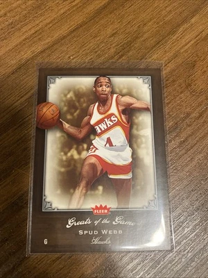 2005-06 Fleer Greats of the Game Spud Webb #81 - Image 1 of 2